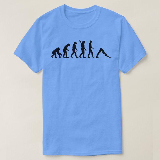 Camiseta Pilatos de yoga de evolución (Diseño del anverso)