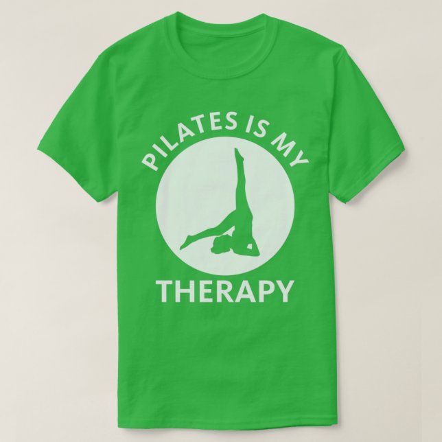 Camiseta Pilatos es mi terapia 1 (Diseño del anverso)