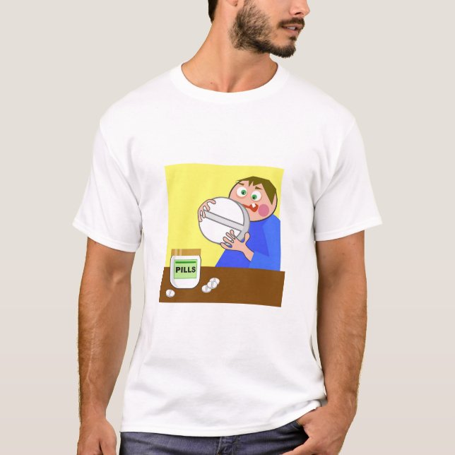 Camiseta Píldora gigante (Anverso)