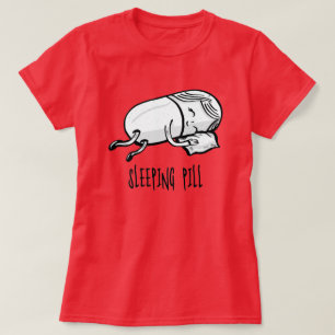 Camiseta Píldora para dormir - Humor en la farmacia