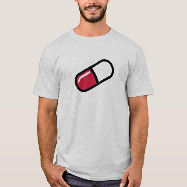 Camiseta Píldora roja (Anverso)