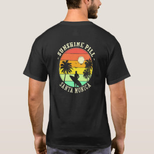 Camiseta Píldora solar Santa Monica Summer California Tropi