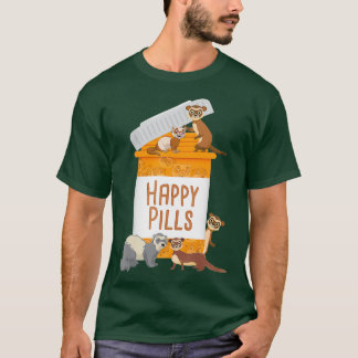 Camiseta Píldoras felices - Dueño del Mascota del Zoológico
