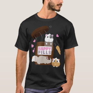 Camiseta Píldoras felices propietarias de cerdo guineanas o