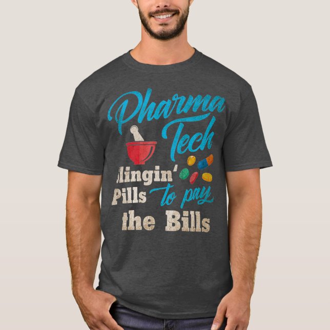 Camiseta Píldoras para pagar la farmacia (Anverso)