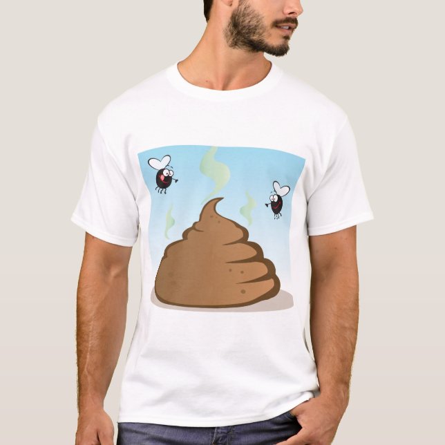 Camiseta Pile Asqueroso De Poop (Anverso)