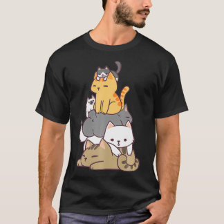 Camiseta Pile De Gatos Gatitos Graciosos Y Atropellados Reg