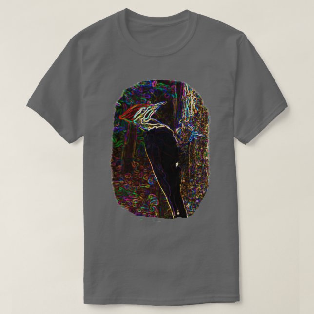 CAMISETA PILEATED WOODPECKER (Diseño del anverso)