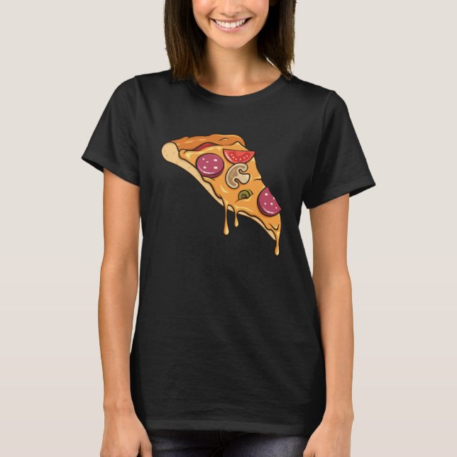Camiseta Pilf Pizza  Pepperoni Pastry Food  Foodies (Anverso)