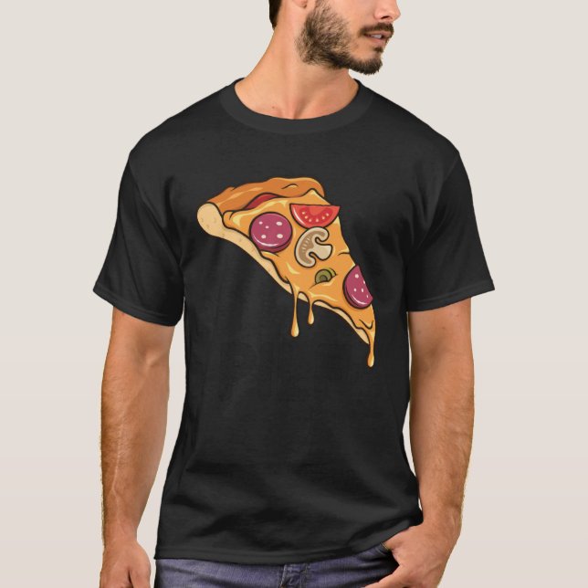Camiseta Pilf Pizza  Pepperoni Pastry Food  Foodies (Anverso)