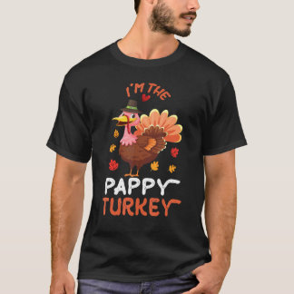 Camiseta Pilgrim Happy Thanksgiving Day To Me I'm The Pappy