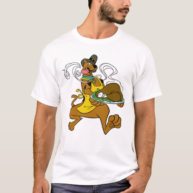 Camiseta Pilgrim Scooby-Doo con Turquía (Anverso)