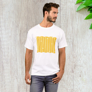 Camiseta Pilhas Brillantes de Monedas de Oro
