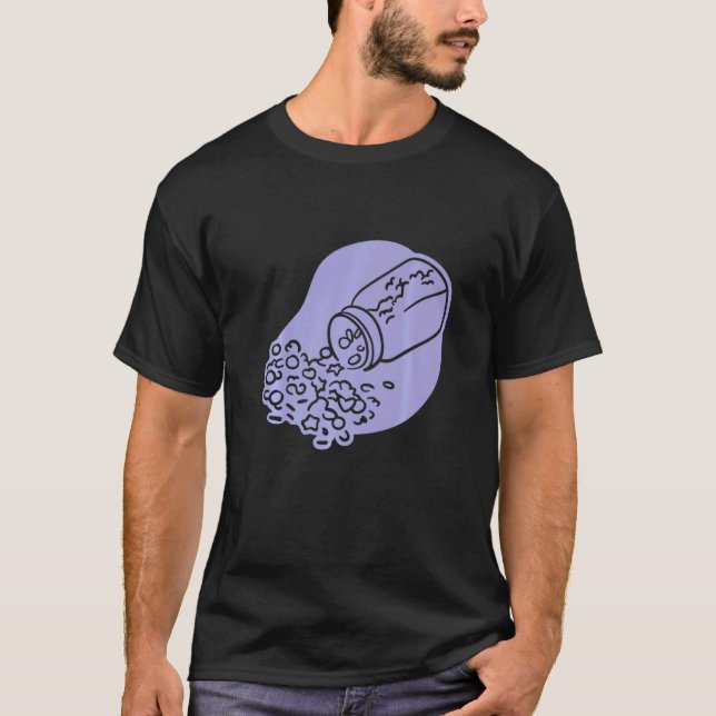 Camiseta Pill Jar de Medicina (Anverso)