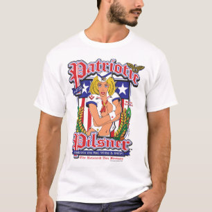 Camiseta Pilner Patriótico de los Estados Unidos