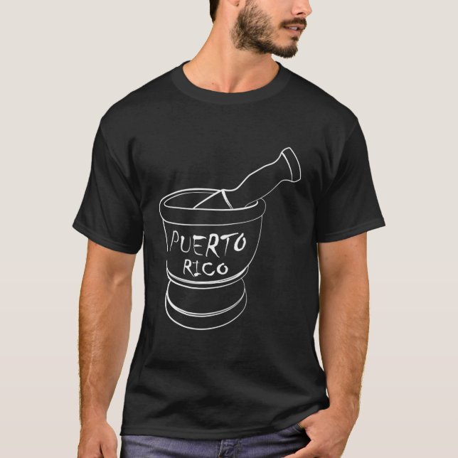 Camiseta Pilon Mofongo Puerto Rico (Anverso)