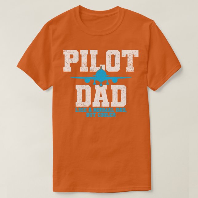 Camiseta Pilot Dad Vintage (Diseño del anverso)
