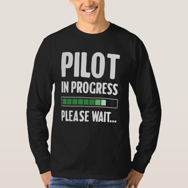 Camiseta Pilot In Progress (Anverso)
