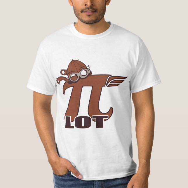 Camiseta Pilot Pi lot - 3.14 Pi Day Math, Science & Pilots  (Anverso)