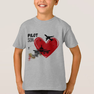 Camiseta "PILOT SON - Orgulloso hijo listo para lanzar una