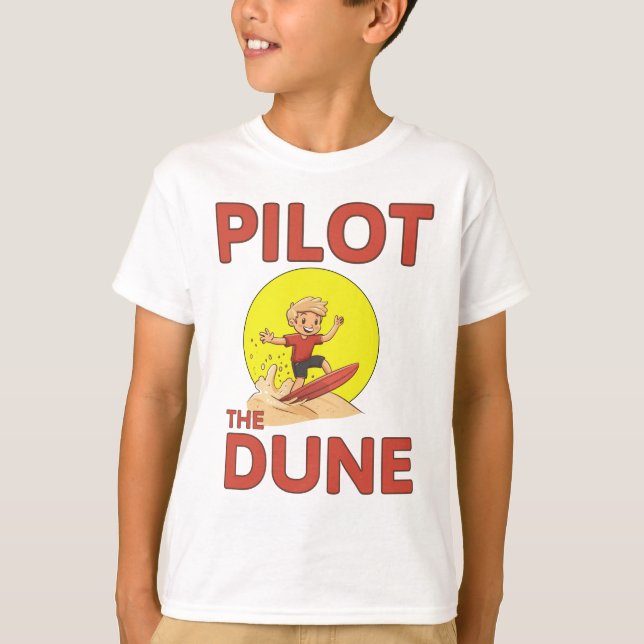 Camiseta Pilot the Dune (Anverso)