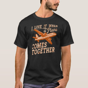 Camiseta Piloto de aerolíneas piloto de aviación tema Pun p