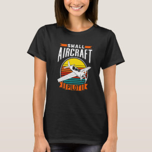 Camiseta Piloto de Aeronave Ligera Privada Avión Pequeño