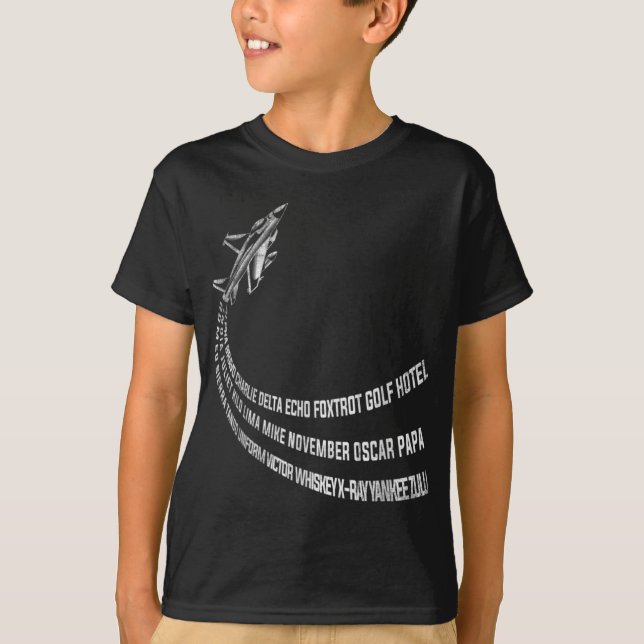 Camiseta Piloto de aeropuerto de avión (Anverso)
