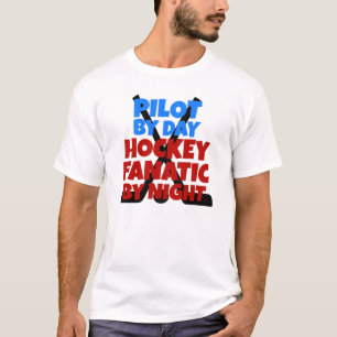 Camiseta Piloto de afición al hockey