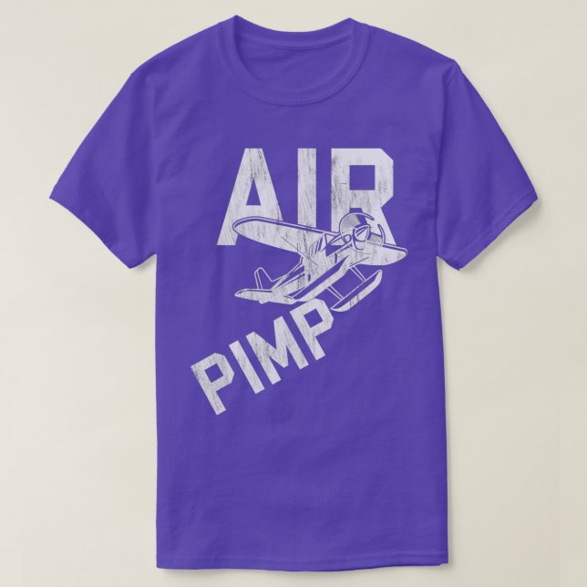 Camiseta Piloto de Air Pimp Difícil (Diseño del anverso)