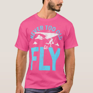 Camiseta Piloto de Ala Delta Divertido Ala Delta