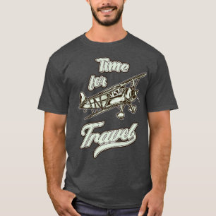 Camiseta Piloto de Aviación de Aviación de Aviación de Viaj