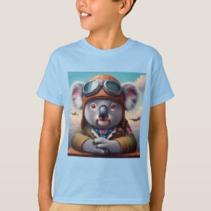 Camiseta Piloto de avión de Koala