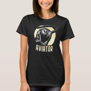 Camiseta Piloto de Avión Pequeño Aeronave Privada