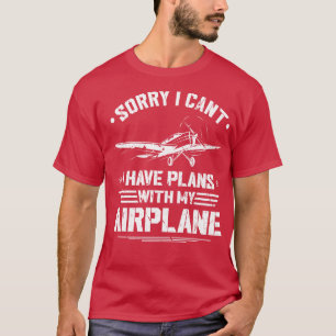 Camiseta Piloto de aviones pequeños de aviación