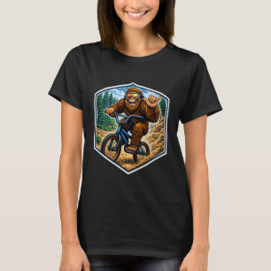 Camiseta Piloto de bicicleta BMX Sasquatch Big-Foot Shaka F