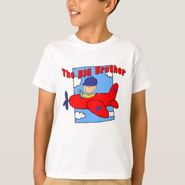 Camiseta Piloto de Big Brother para aviones (Anverso)