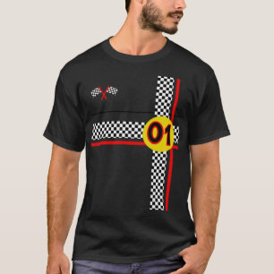 Camiseta Piloto de carreras de coches Halloween Disstuve di