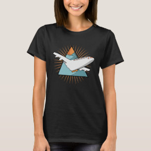 Camiseta Piloto de cosecha de vintage de aerolíneas aéreas 