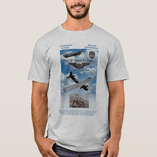 Camiseta Piloto de destello de la Segunda Guerra Mundial (Anverso)
