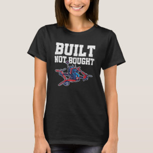Camiseta Piloto de dron cuadricóptero dron volando no compr