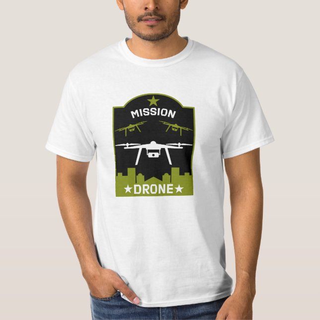 Camiseta Piloto de Dron de Aficionado (Anverso)