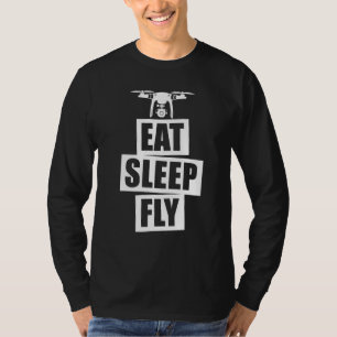 Camiseta Piloto de drones de vuelo para dormir cómodo para 