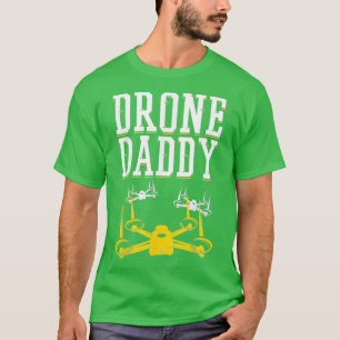Camiseta Piloto De Drones Para Hombres Papi Como Un Regalo 