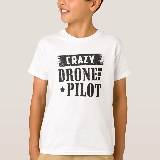Camiseta Piloto de drones Quadcopter Drones FPV regalo dive (Anverso)