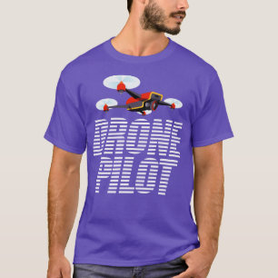 Camiseta Piloto de drones Quadcopter Racer