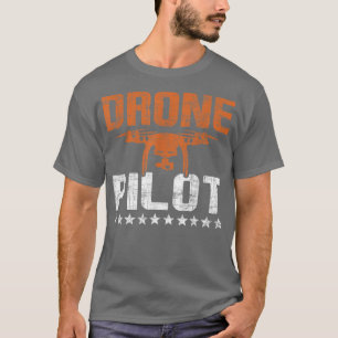 Camiseta Piloto de drones RC Operador de vuelo Quadcopter F
