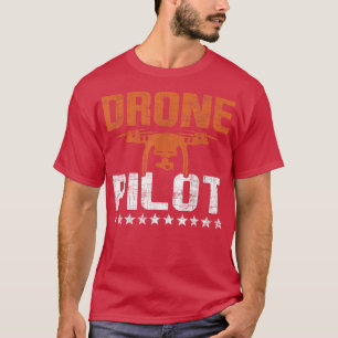 Camiseta Piloto de drones RC Operador de vuelo Quadcopter F