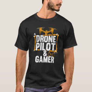 Camiseta Piloto De Drones Y Drones Fpv De Juego Y También J