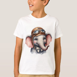 Camiseta Piloto de elefantes